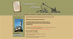 Desktop Screenshot of heimatverein-pfronten.de